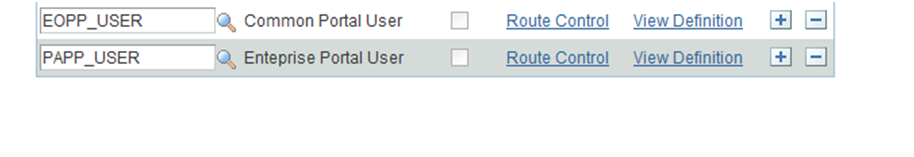 EOPP_USER and PAPP_USER Roles - PeopleSoft EOPP_USER and PAPP_USER Roles - PeopleSoft
